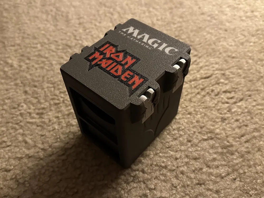 Magic Iron Box Magic The Gathering Box Iron Maiden - Free 3D Print Model - MakerWorld
