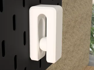 自動ロック式重力フック　IKEA SKÅDIS対応