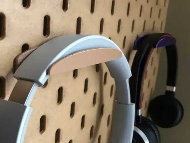 ikea skadis headphone hanger