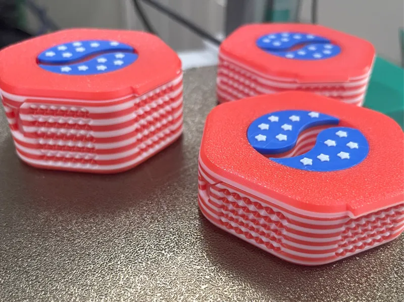 USA American Flag Cable Organizer (Sm Med and Lg)