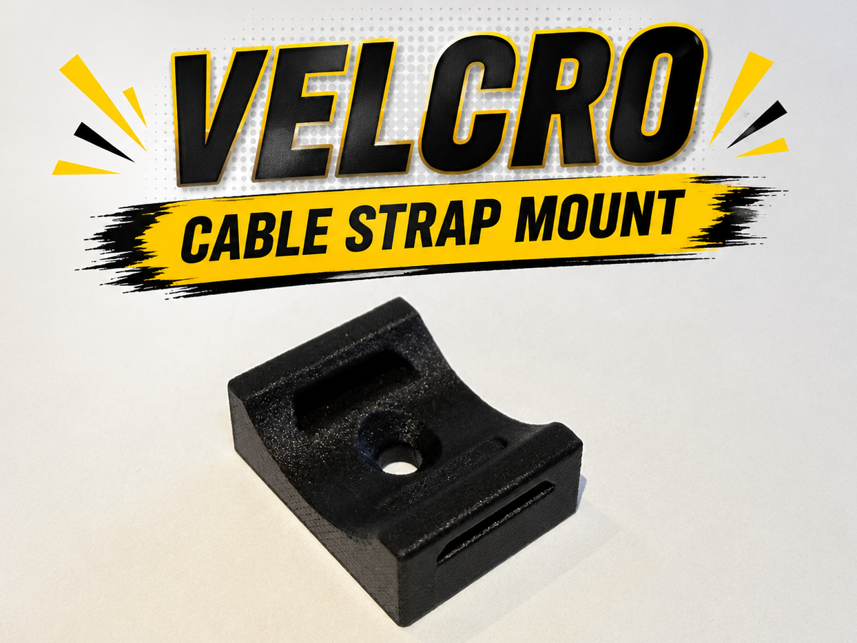 Velcro Tie Strap Anchor/Mount Point