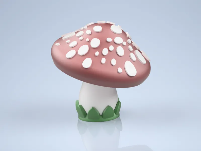 Mushroom Drawer Knob