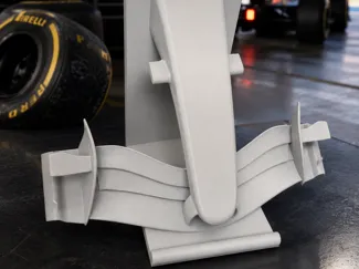 F1 Phone Stand Front Wing Honeycomb