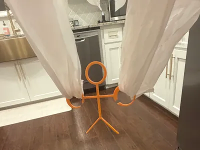 Simple parachute stickman(ONLY 2 GRAMS!)