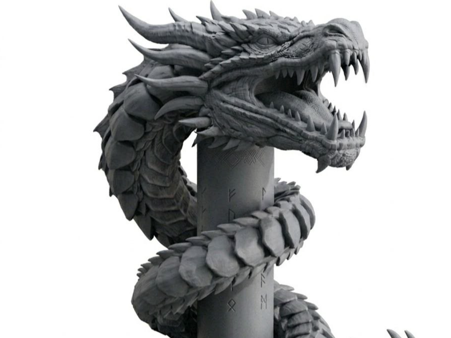 Epic Dragon Controller Stand | PS5 Gamepad Holder