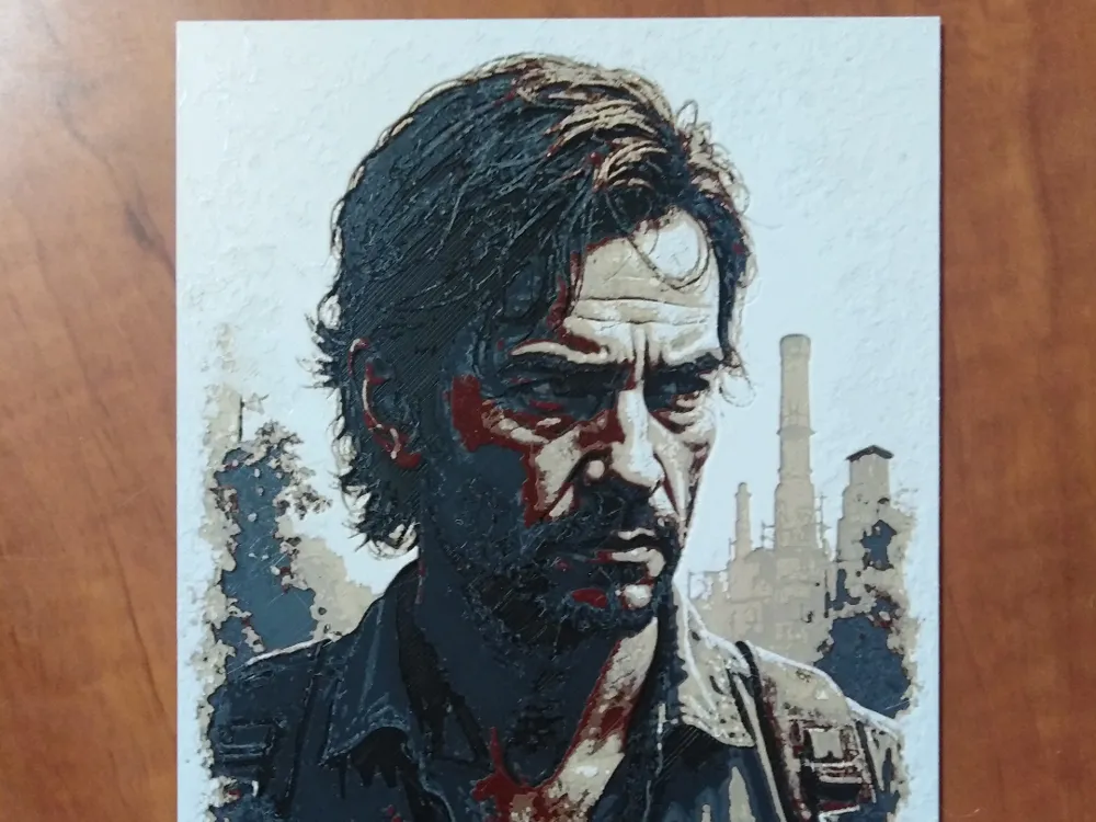 The Last Of Us (Joel) hueforge by xBased MakerWorld: Download Free 3D ...