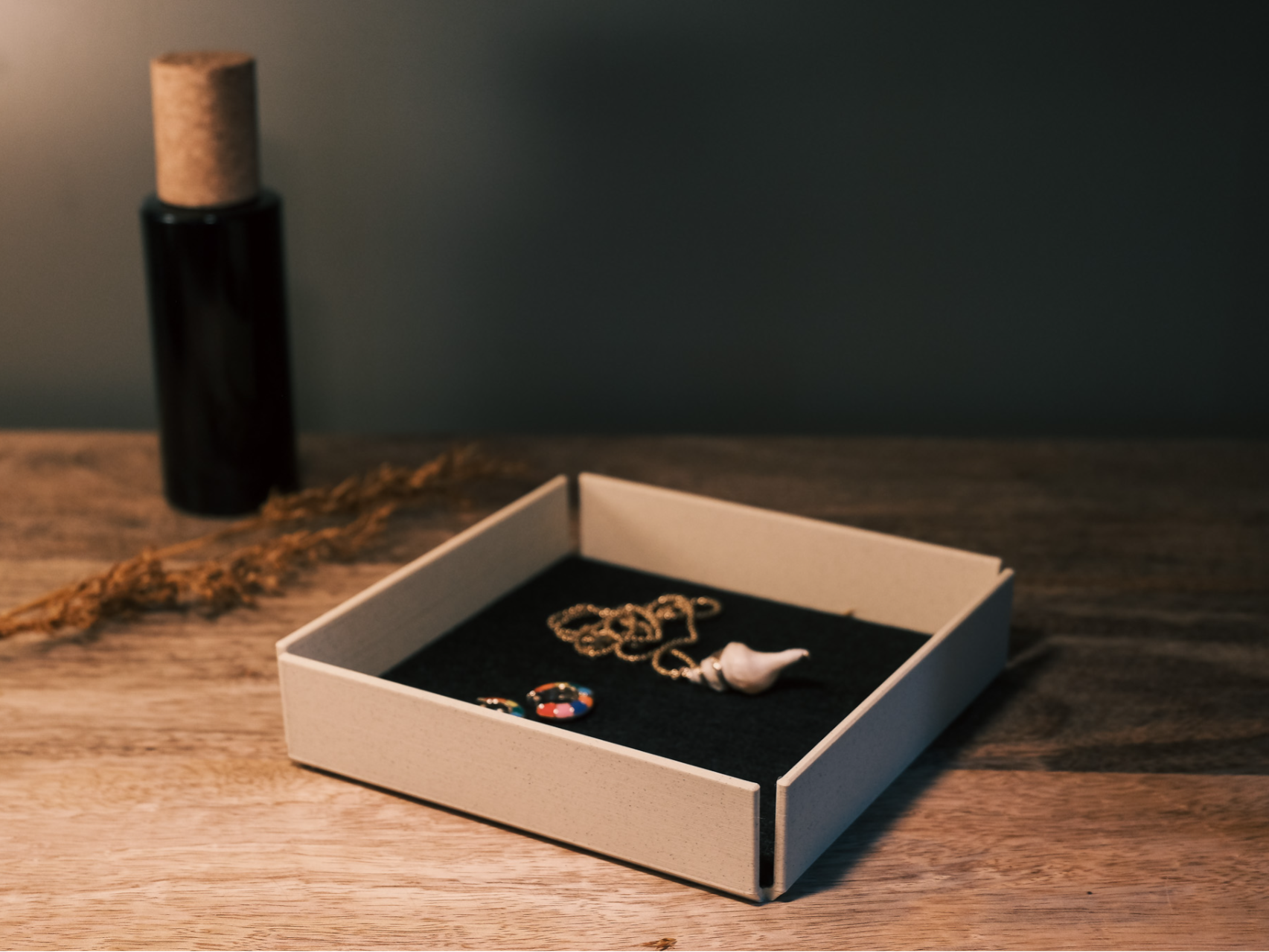 Stackable Square Catchall | Workspace Tray