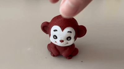 灵活旋转解压猴子- 免费3D 打印模型- MakerWorld