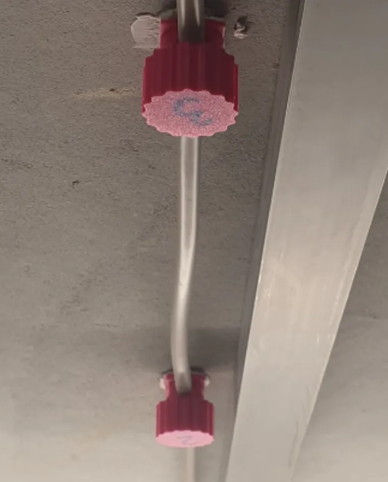 ceiling cable powercord clamp mount- Schraubklemme