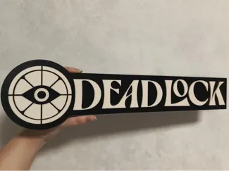 Logo DeadLock 45 cm