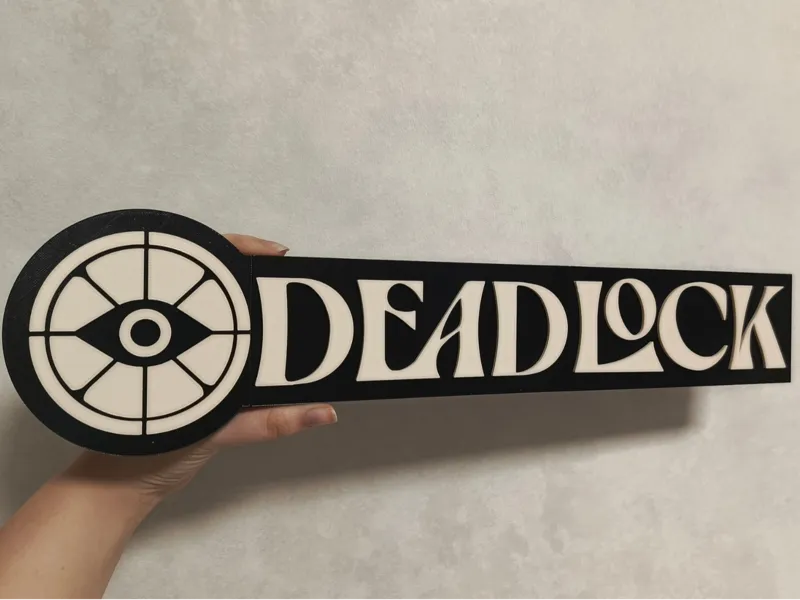 Logo DeadLock 45 cm