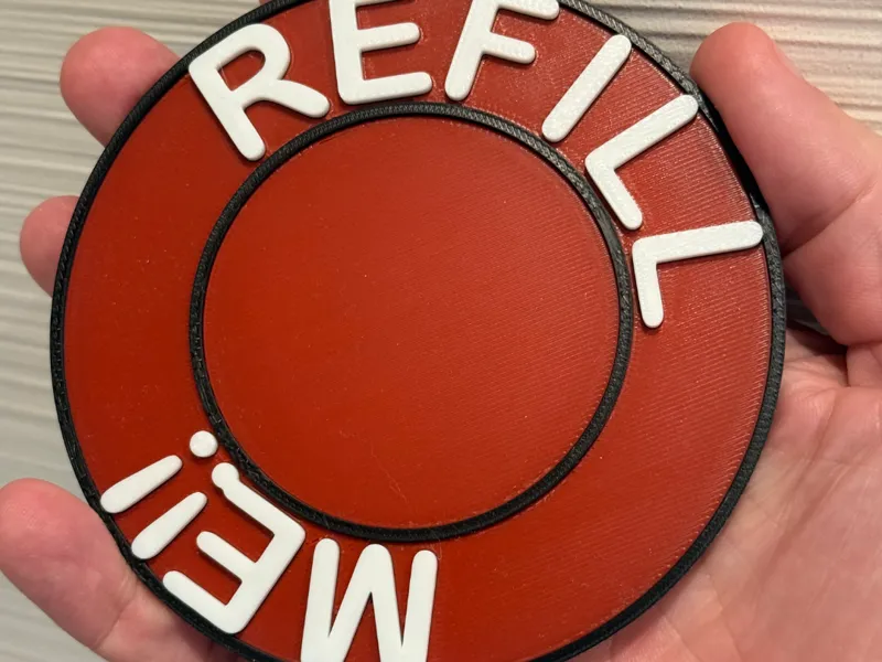 Toilet Roll Holder - Refill Me!