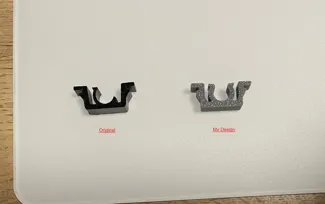 Secure clips for several PC Cases