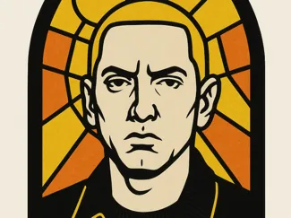 Eminen Stained Glass Hueforge