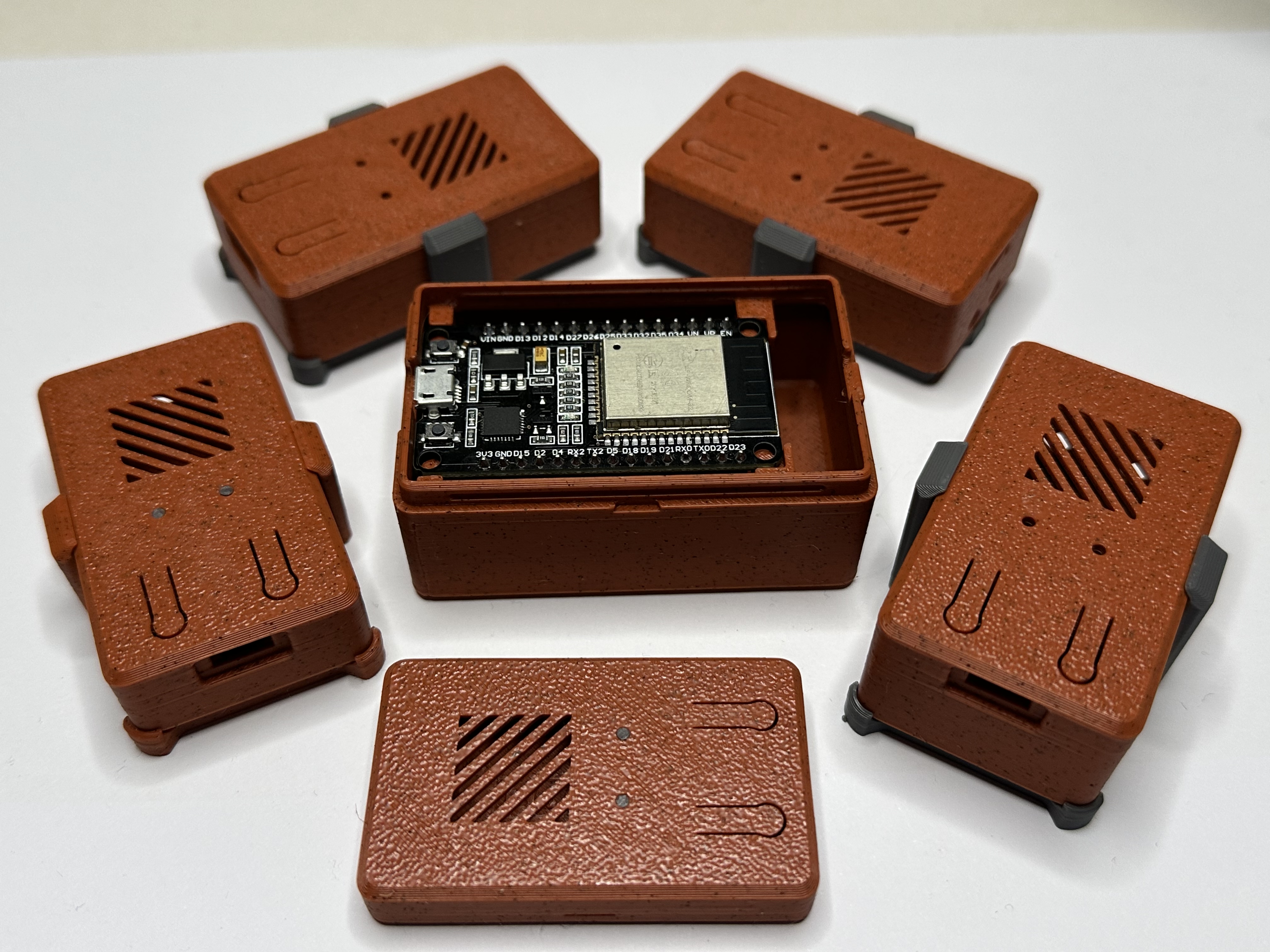 Miniatura 10 do modelo 3D ESP32 devkit v1 Case - micro USB - many options