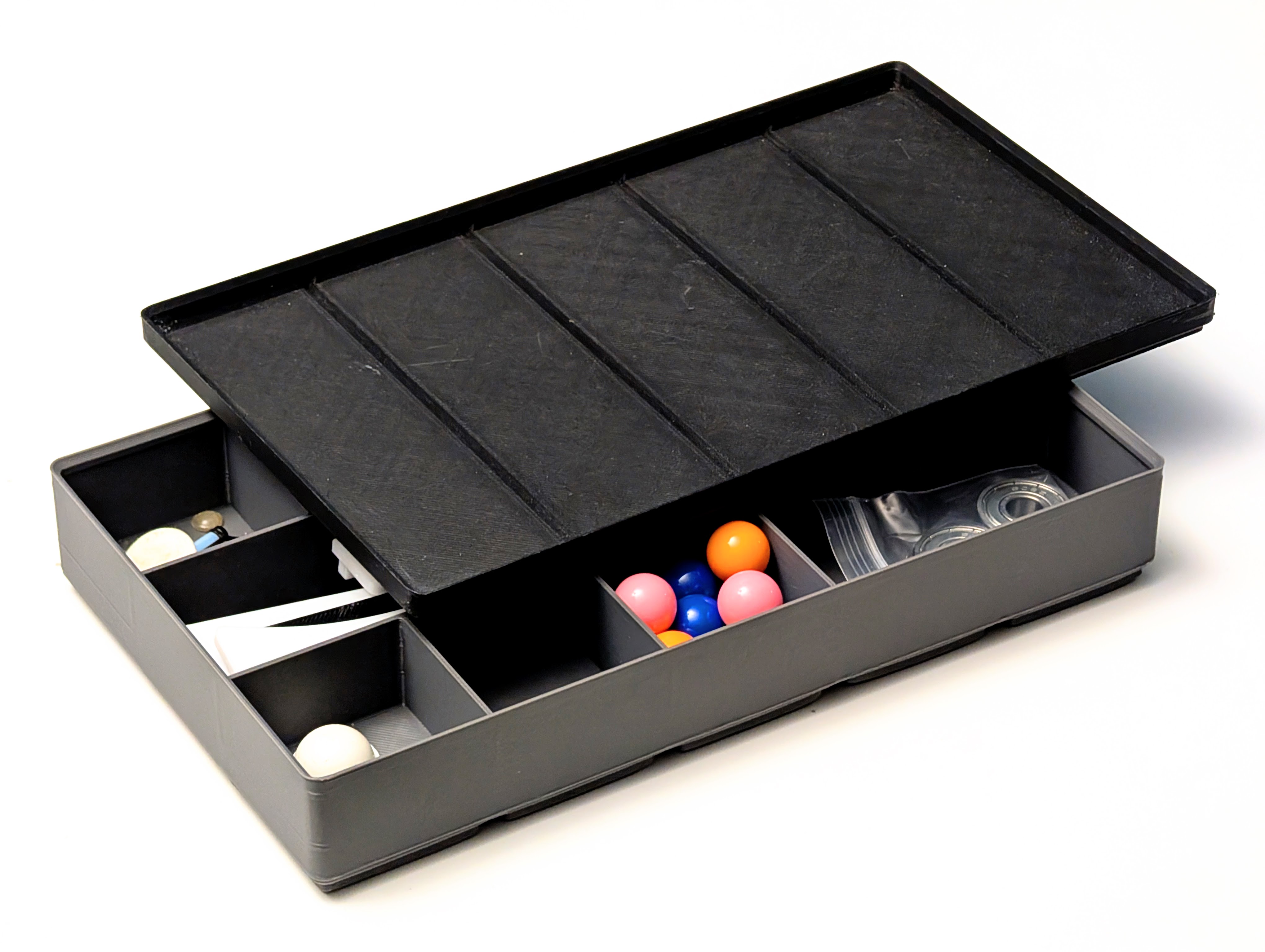 Miniatura 3 do modelo 3D Gridfinity Parametric Bin & Lid Generator
