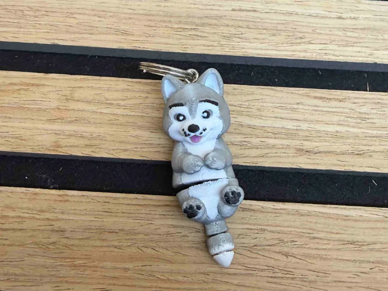 Cute Flexi Husky