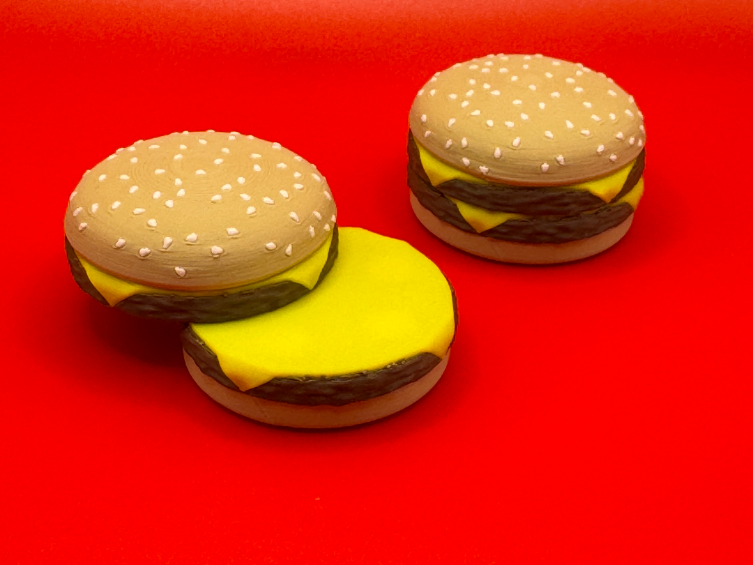 Double Cheeseburger Magnetic Fidget Slider