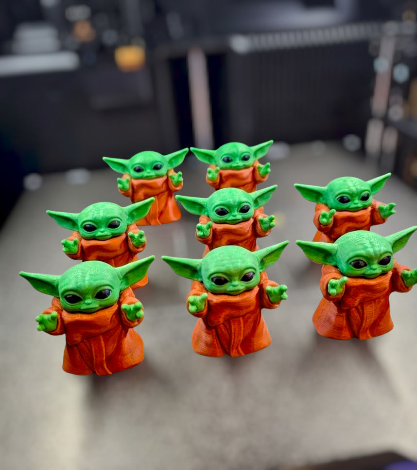 Miniatura 2 do modelo 3D Grogu Keychain