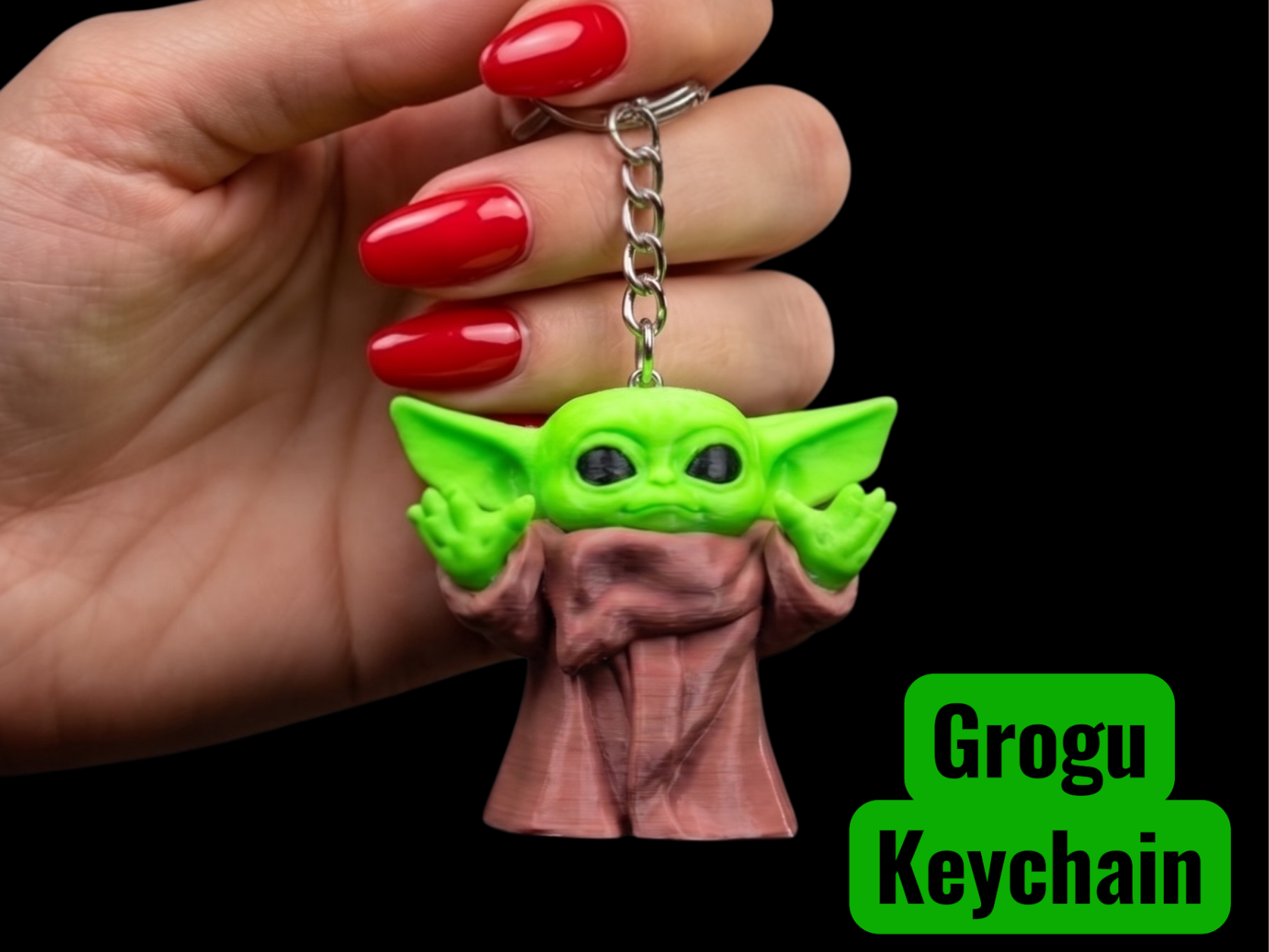 Grogu Keychain