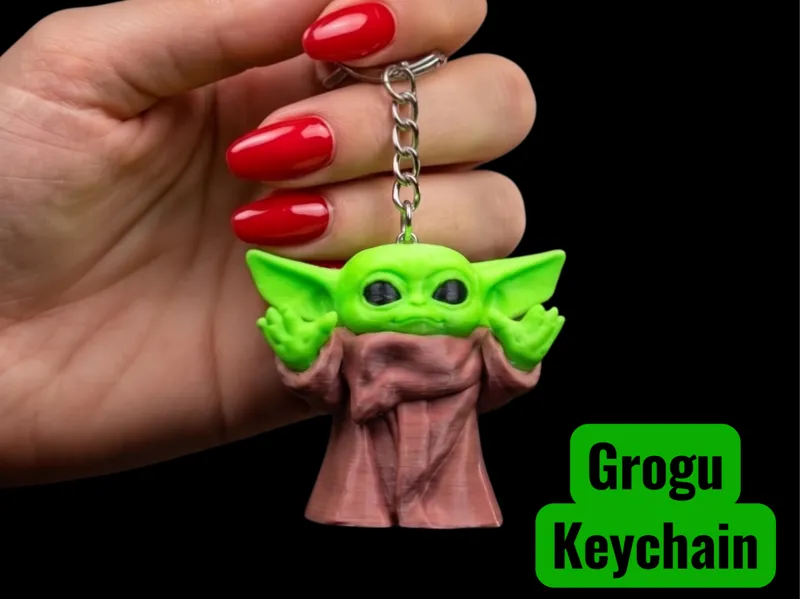 Grogu Keychain