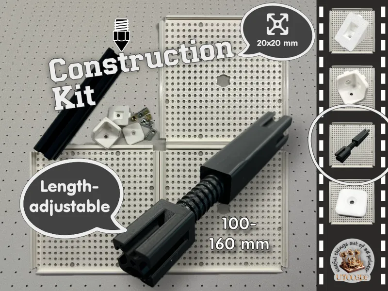 UTOO3DP Construction Kit - Verstellbare Profile
