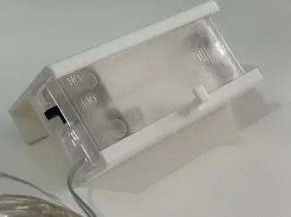 Fenster-Lichterkettenhalter V2 offen mit Haken