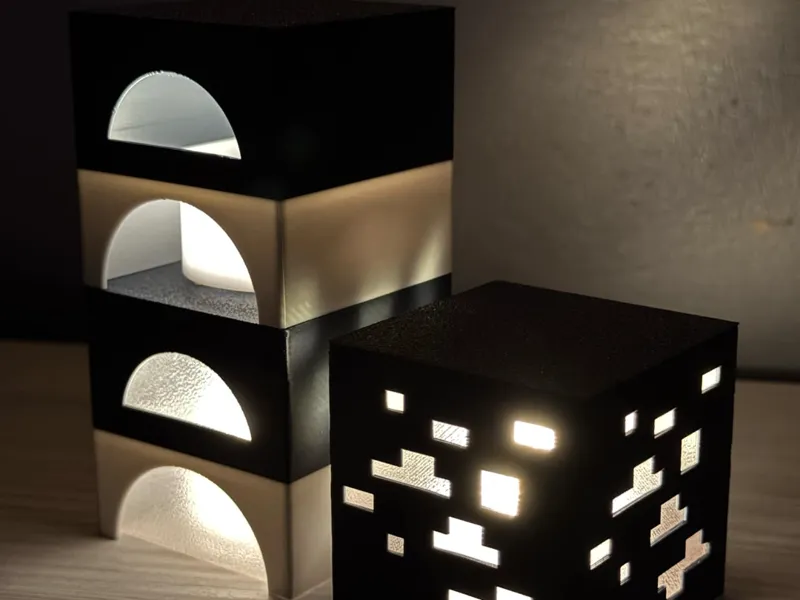 MINECRAFT Furnace Tealight lamp