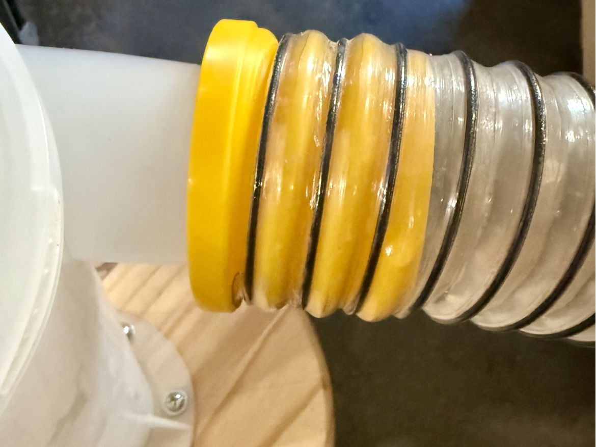 Threaded Dust Deputy 2.5" Hose Adapter