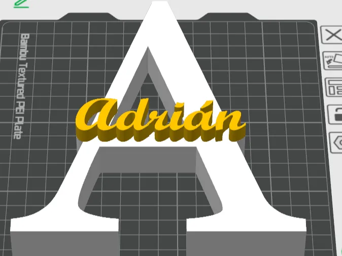 Inicial A. Nombre Adrián