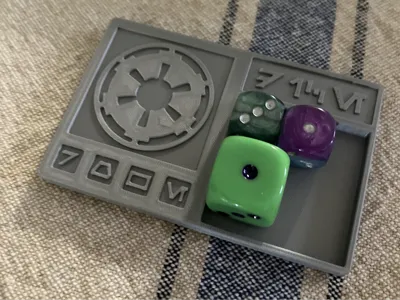 SWU Imperial Credit Token with Dice Slot