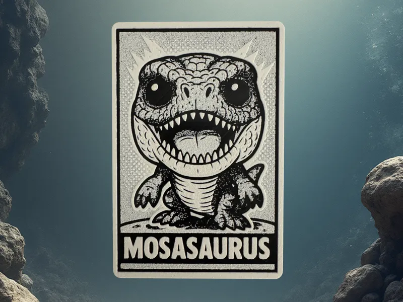 Cute Mosasaurus (AMS) - Easy Print - No Supports