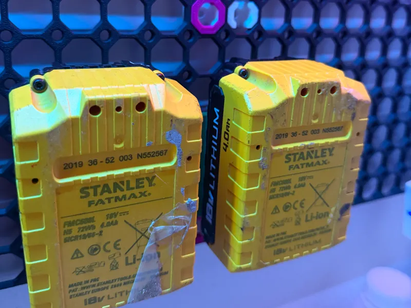 Akkuhalterung für Fatmax (Multiboard)