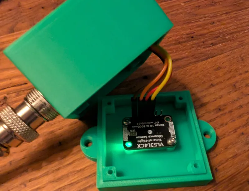 Enclosure for Adafruit VL53l4CX ToF Sensor