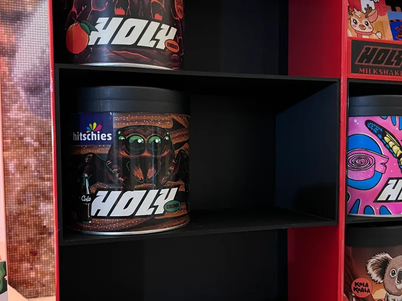 Holy Energy Adventskalender Einsatz 6 Dosen Seite