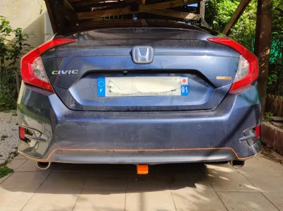 Honda Civic Tow Hook Slot Cover
