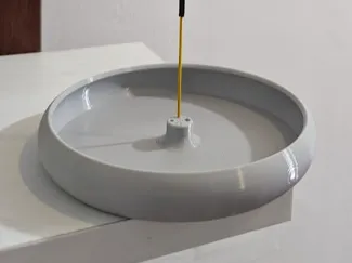SIMPLE ROUND INCIENSE HOLDER