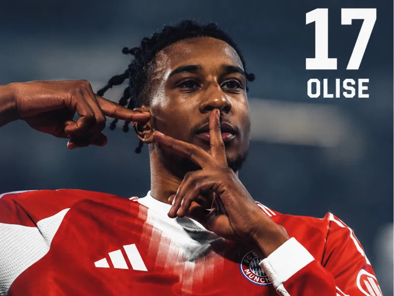 hueforge olise 17 bayern munich