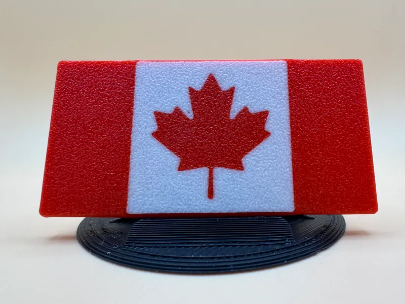Canada Flag fridge magnet (fits 10x3mm magnets)