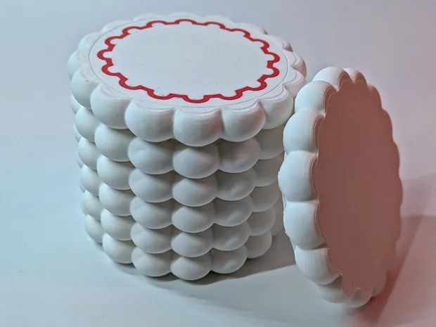 Bubble jar - threaded lild