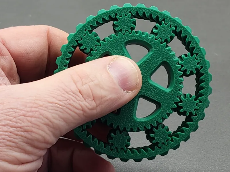 Another Helical Fidget Spinner