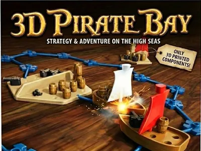 3D Pirate Bay Tabletop Game