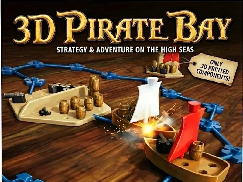 3D Pirate Bay Tabletop Game