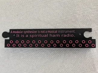 Eurorack Cable Management Snap-In