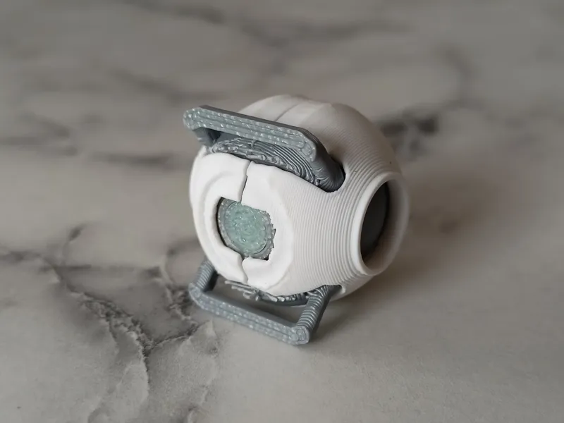 Portal Wheatley keychain