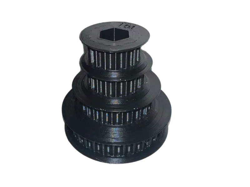 5mm Labeled HTD Timing Pulleys