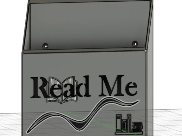 Customizable Kindle Holder - Wall Mount