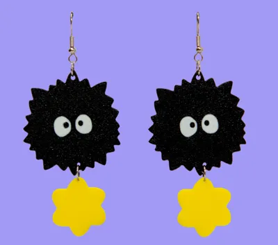 Susuwatari earrings