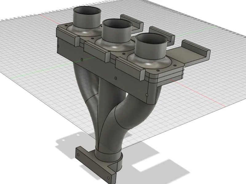 3 way 50mm blast gate