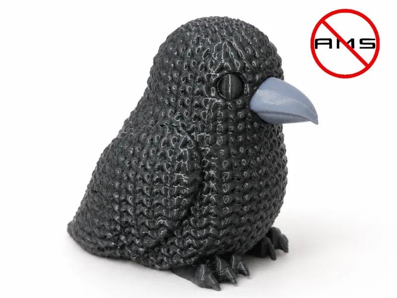 Knitted Crow / NO AMS